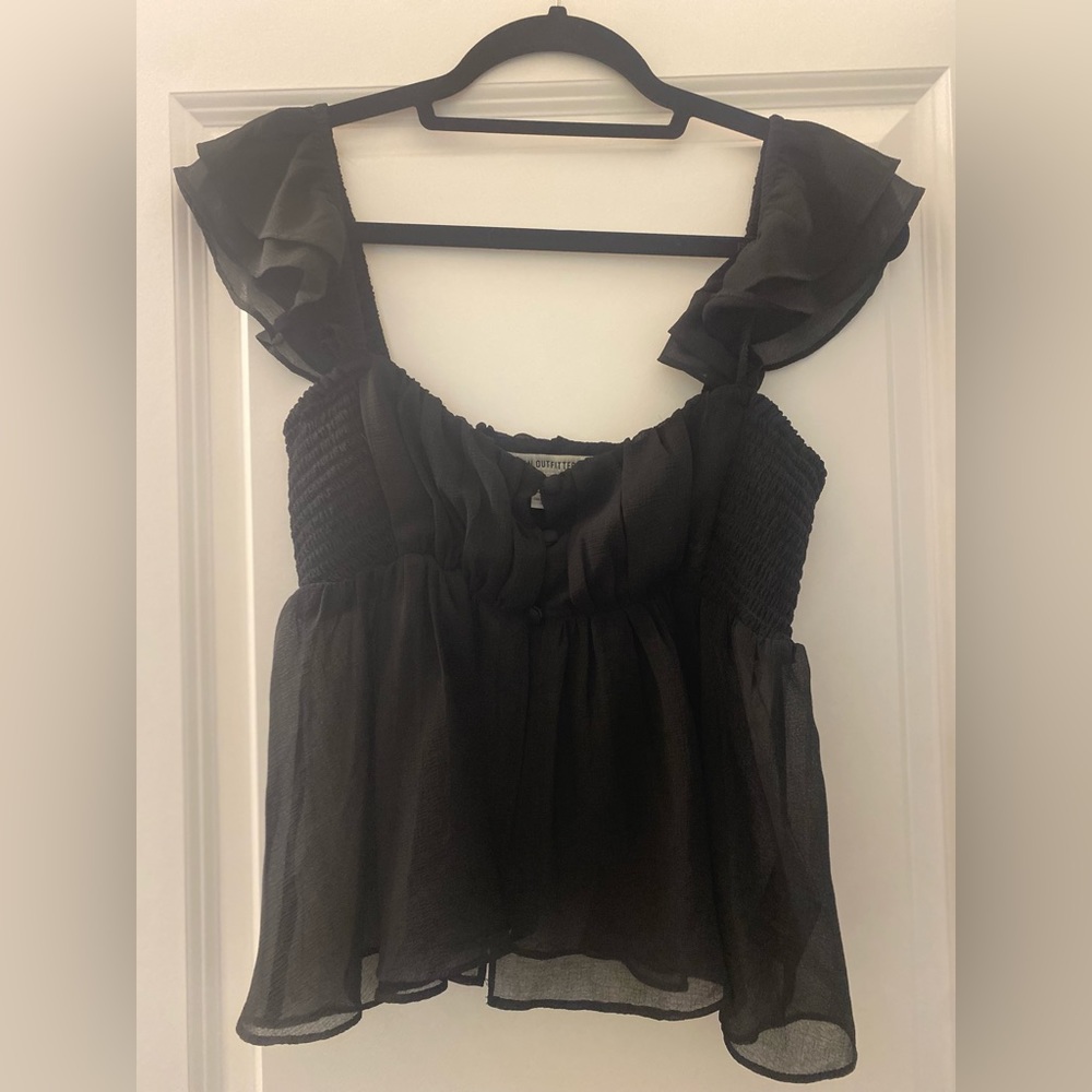 Urban outfitters sheer going out top